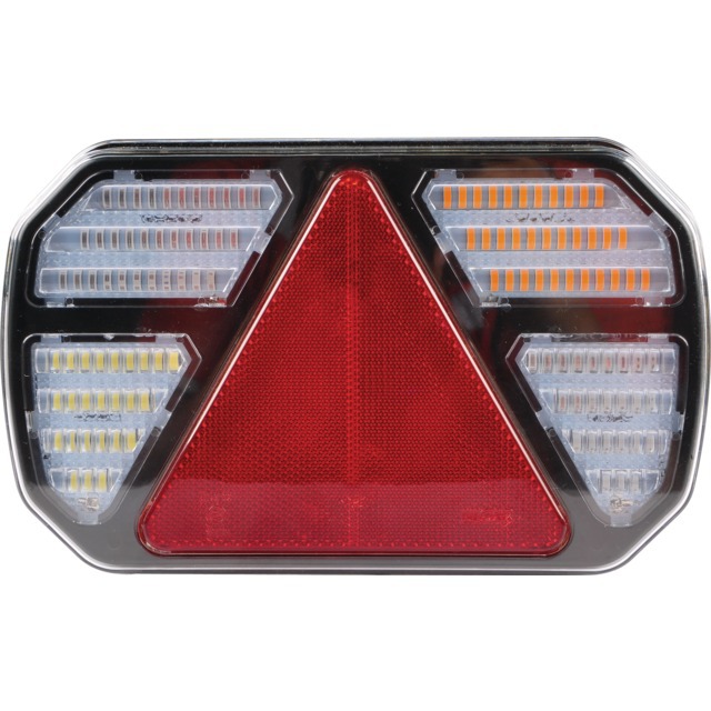 FEU Arriere Gauche Dynamique Rectangle 6 Fonctions LED 12-24V référence fournisseur 1216455B